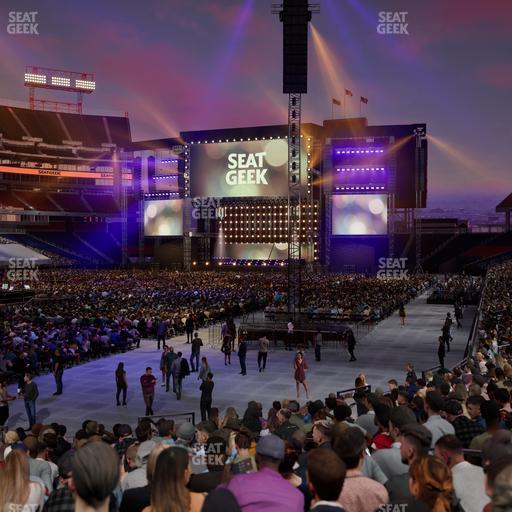 Nissan Stadium - Section 119 Seat View