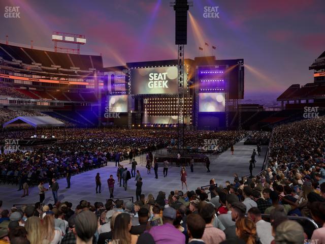 Nissan Stadium - Section 119 Seat View