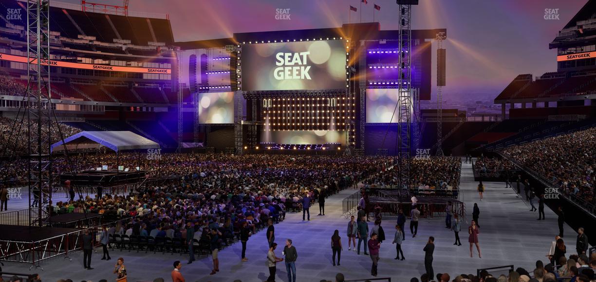 Nissan Stadium - Section 120 Seat View