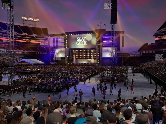 Nissan Stadium - Section 120 Seat View