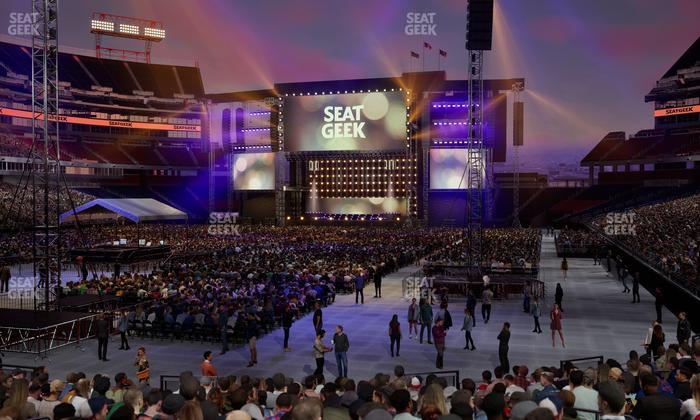 Nissan Stadium - Section 120 Seat View