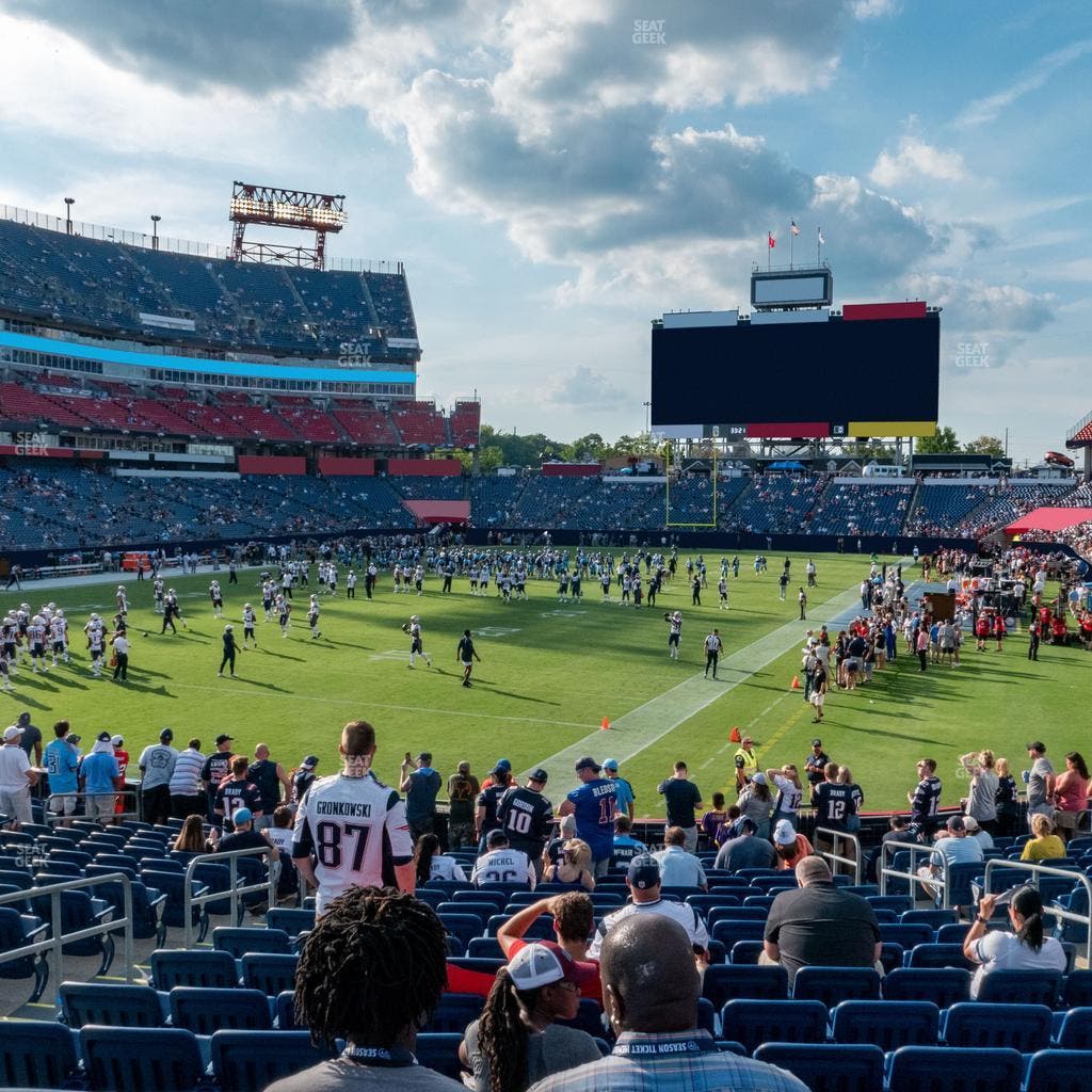 Nissan Stadium - Section 120 Seat View