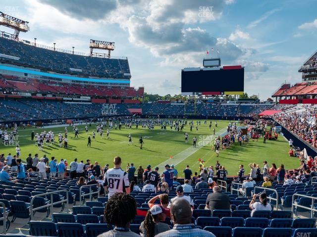 Nissan Stadium - Section 120 Seat View