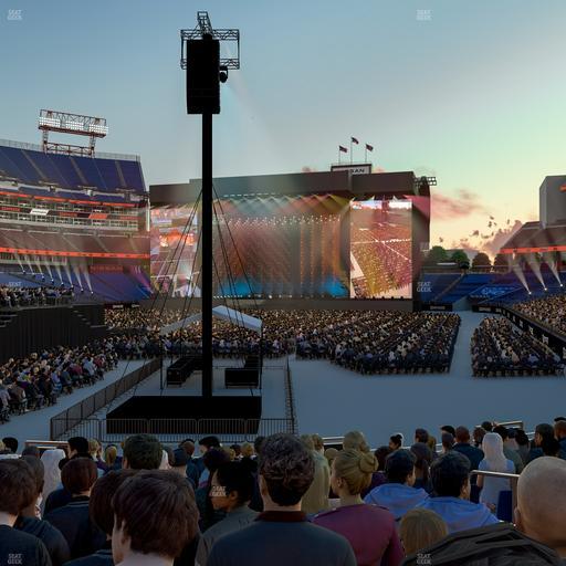Nissan Stadium - Section 120 Seat View