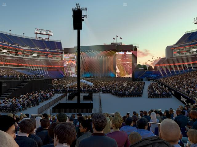 Nissan Stadium - Section 120 Seat View