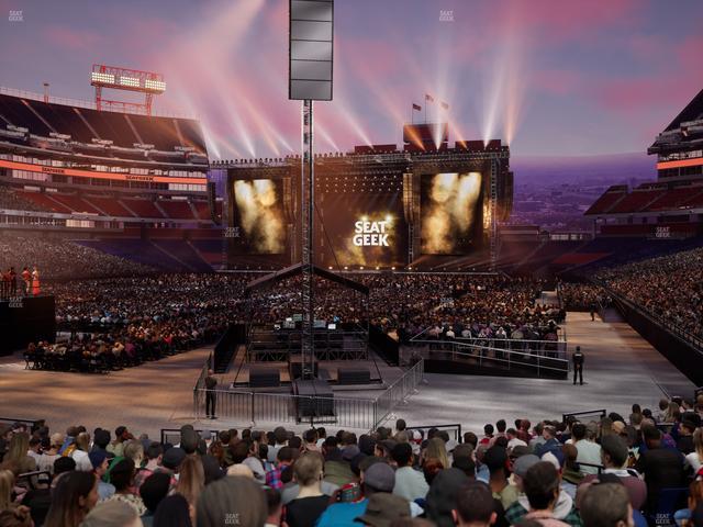 Nissan Stadium - Section 120 Seat View