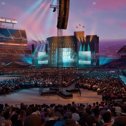 Nissan Stadium - Section 120 Seat View