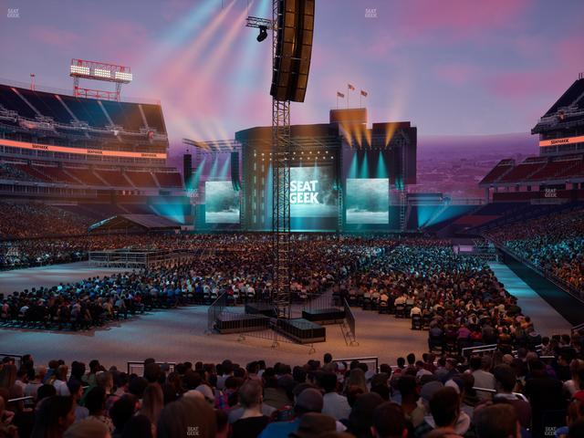 Nissan Stadium - Section 120 Seat View