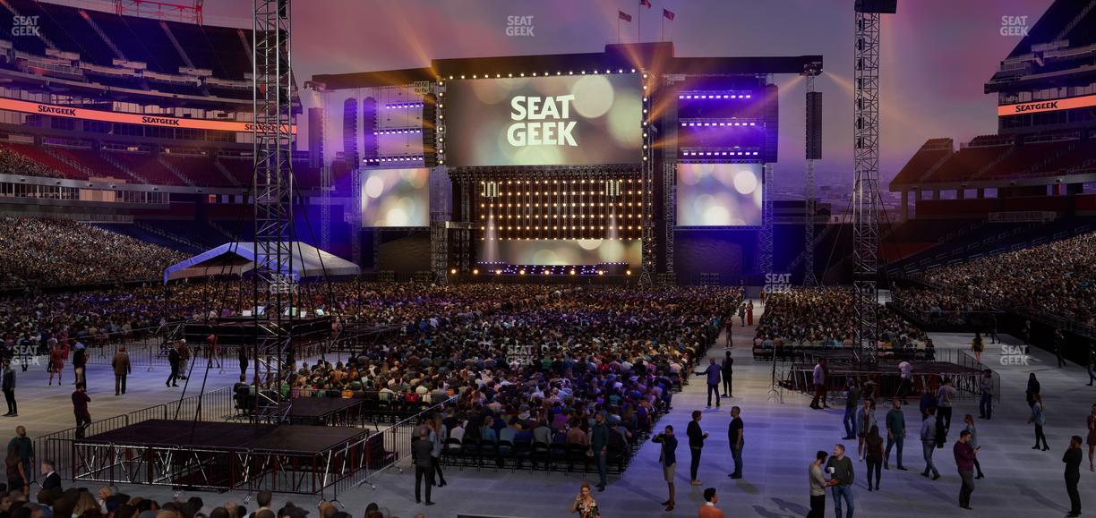 Nissan Stadium - Section 121 Seat View