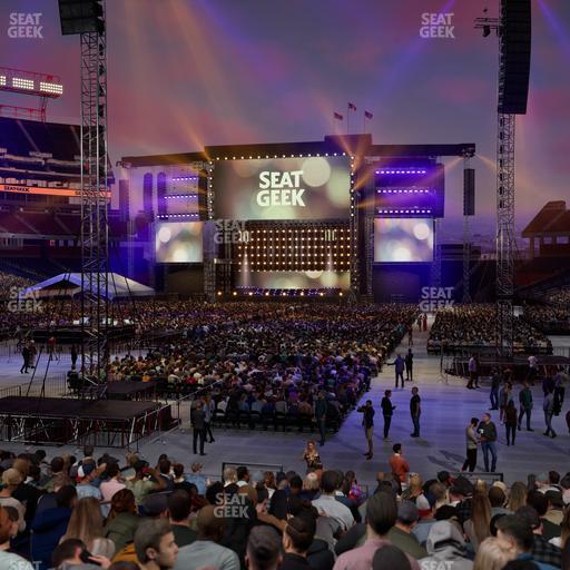 Nissan Stadium - Section 121 Seat View