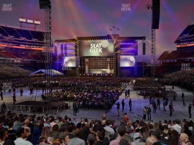 Nissan Stadium - Section 121 Seat View