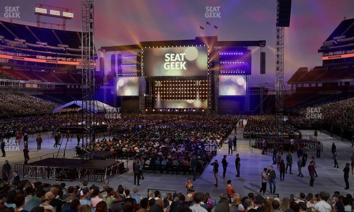 Nissan Stadium - Section 121 Seat View