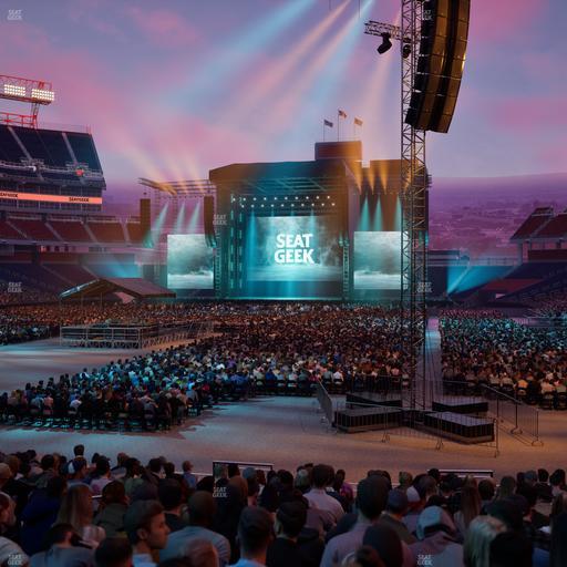 Nissan Stadium - Section 121 Seat View