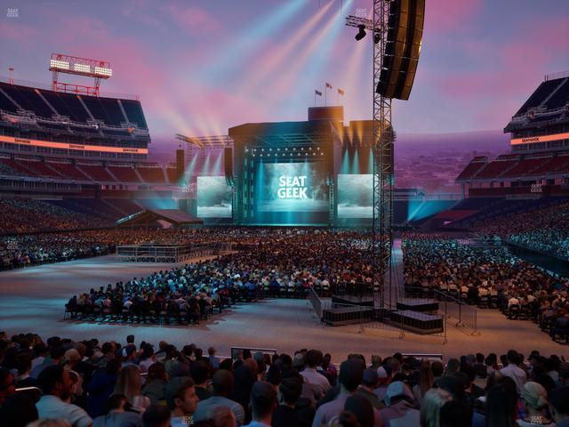 Nissan Stadium - Section 121 Seat View