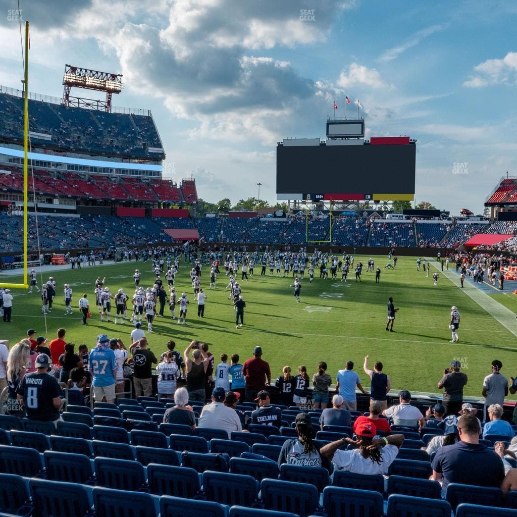 Nissan Stadium - Section 122 Seat View