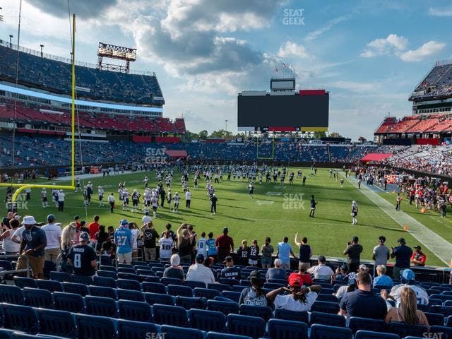 Nissan Stadium - Section 122 Seat View