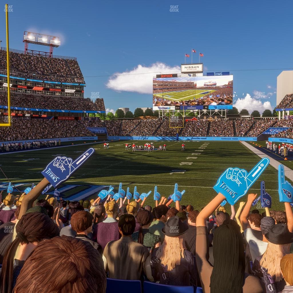 Nissan Stadium - Section 122 Seat View