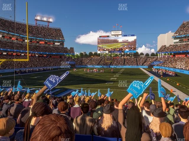 Nissan Stadium - Section 122 Seat View