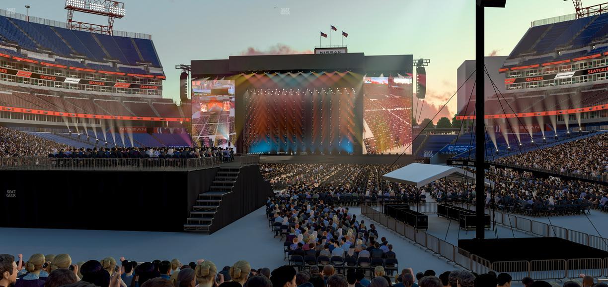 Nissan Stadium - Section 122 Seat View
