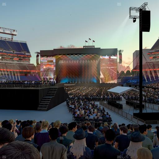 Nissan Stadium - Section 122 Seat View