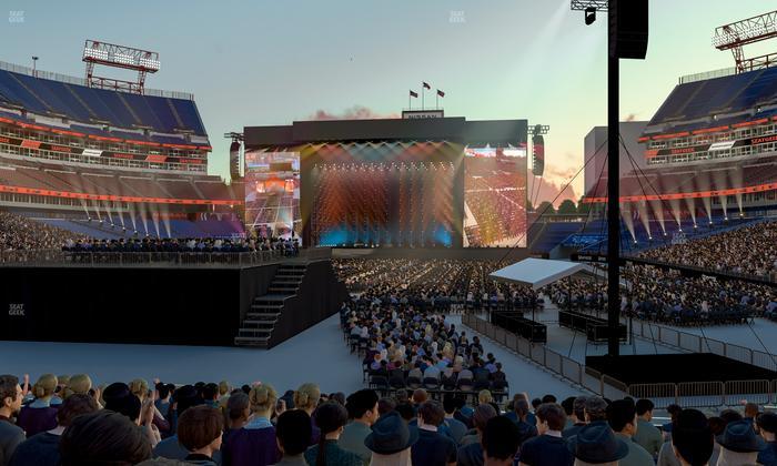 Nissan Stadium - Section 122 Seat View