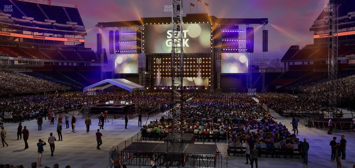 Nissan Stadium - Section 122 Seat View