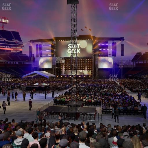 Nissan Stadium - Section 122 Seat View