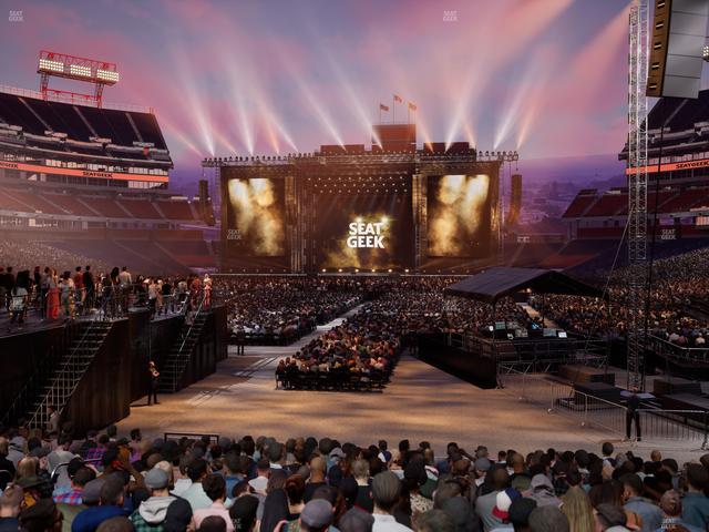 Nissan Stadium - Section 122 Seat View