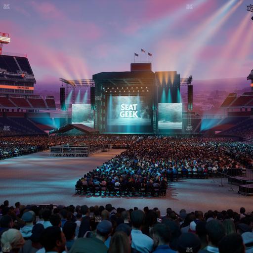 Nissan Stadium - Section 122 Seat View