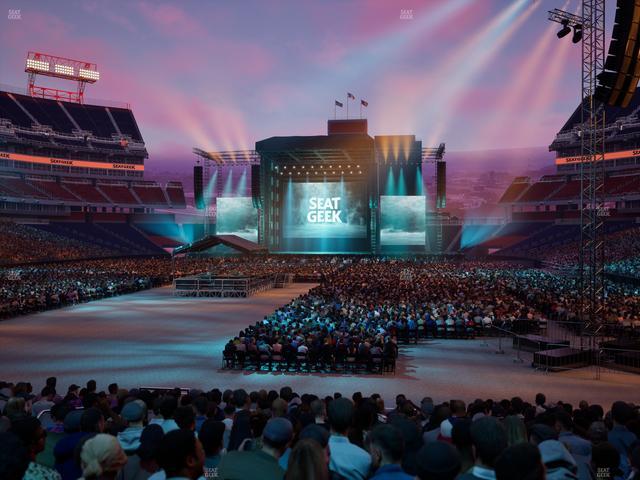 Nissan Stadium - Section 122 Seat View