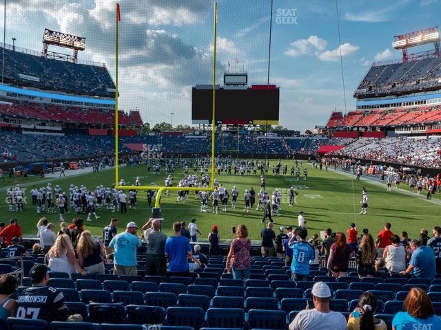 Nissan Stadium - Section 123 Seat View