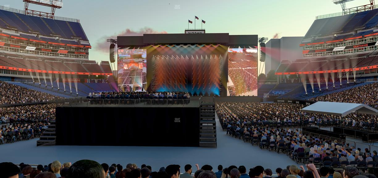 Nissan Stadium - Section 123 Seat View