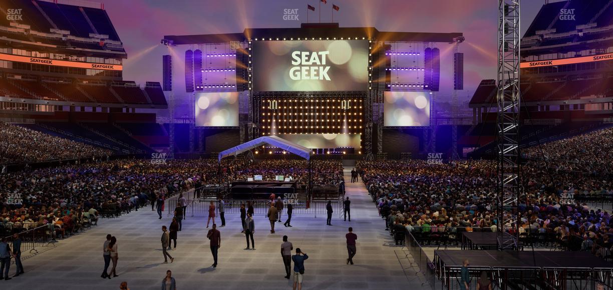 Nissan Stadium - Section 123 Seat View