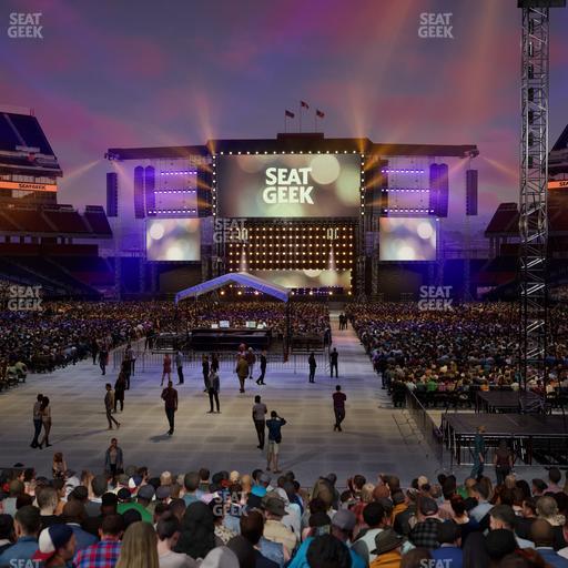 Nissan Stadium - Section 123 Seat View