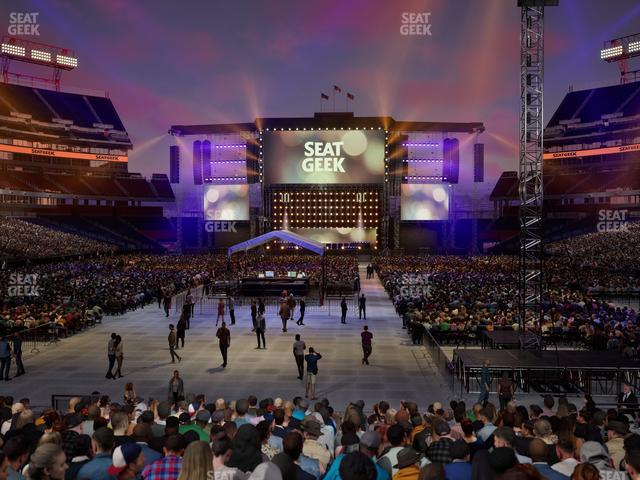 Nissan Stadium - Section 123 Seat View