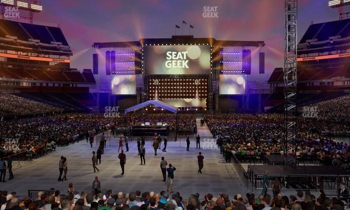 Nissan Stadium - Section 123 Seat View