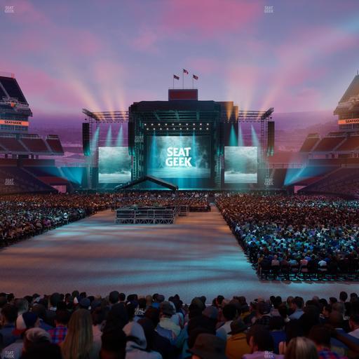 Nissan Stadium - Section 123 Seat View