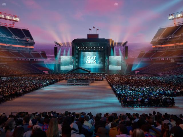 Nissan Stadium - Section 123 Seat View