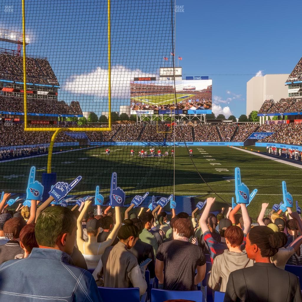 Nissan Stadium - Section 123 Seat View
