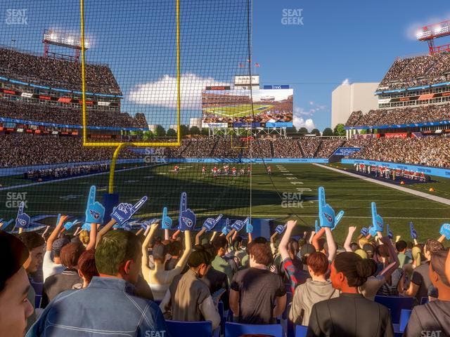 Nissan Stadium - Section 123 Seat View