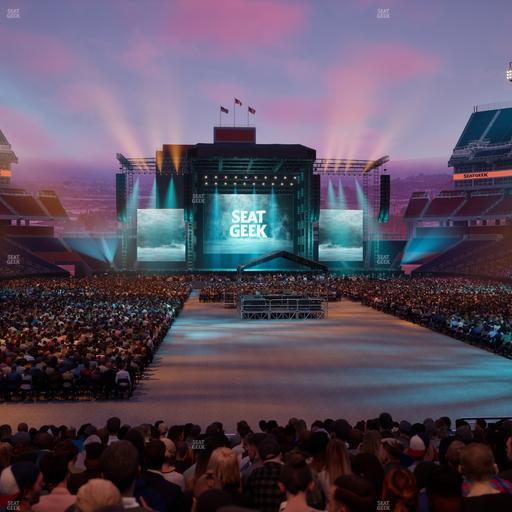 Nissan Stadium - Section 124 Seat View