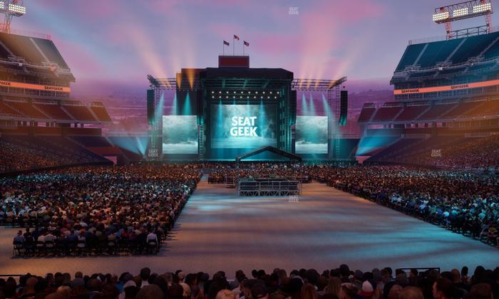 Nissan Stadium - Section 124 Seat View