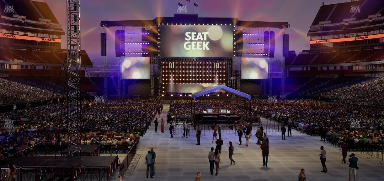 Nissan Stadium - Section 124 Seat View