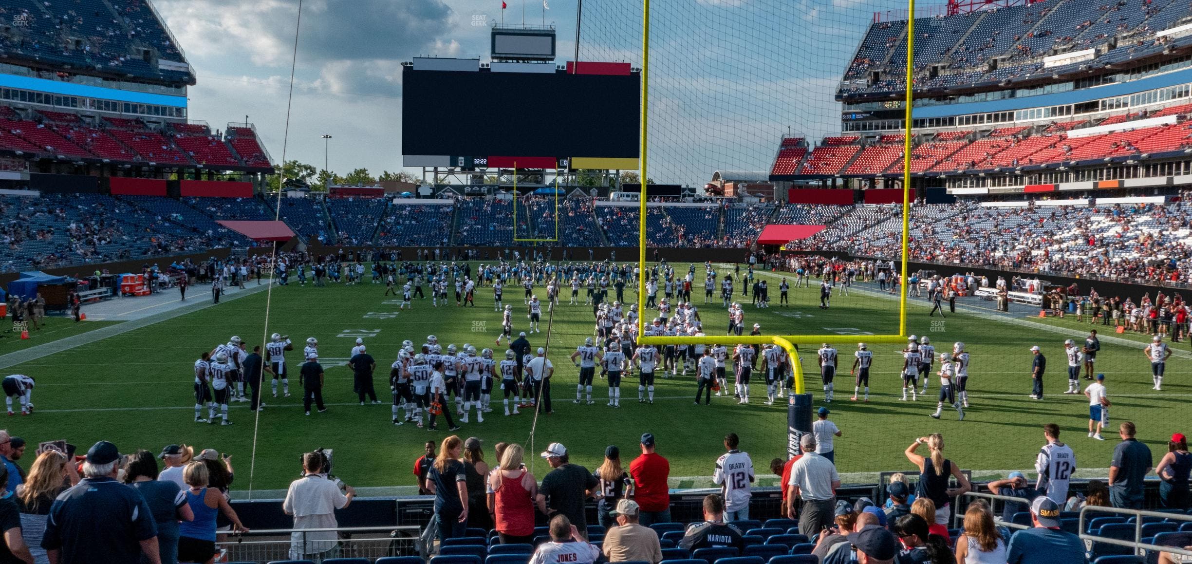 Nissan Stadium - Section 124 Seat View