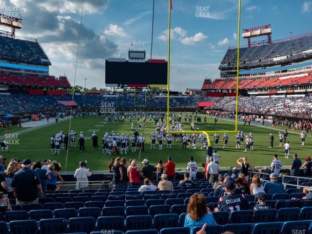Nissan Stadium - Section 124 Seat View