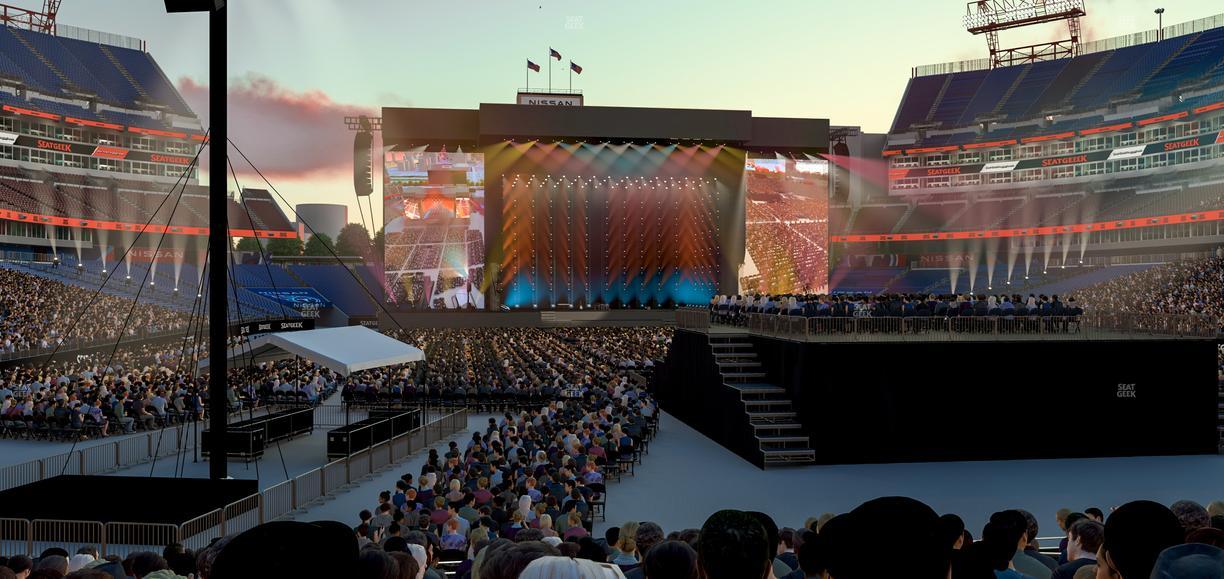 Nissan Stadium - Section 125 Seat View