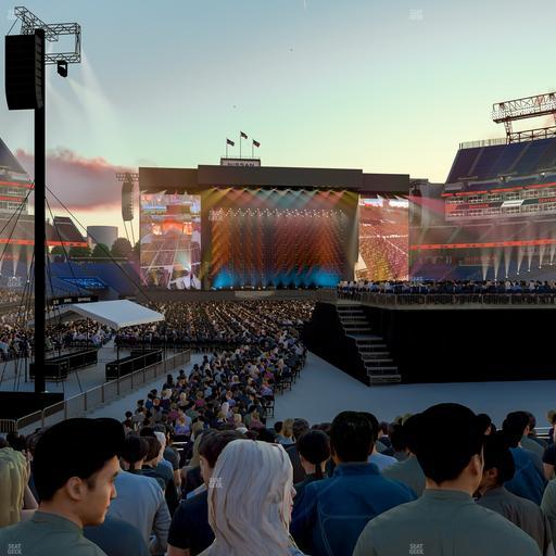 Nissan Stadium - Section 125 Seat View