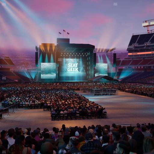 Nissan Stadium - Section 125 Seat View
