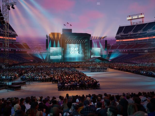 Nissan Stadium - Section 125 Seat View