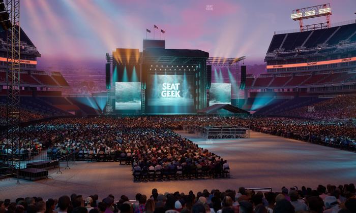 Nissan Stadium - Section 125 Seat View